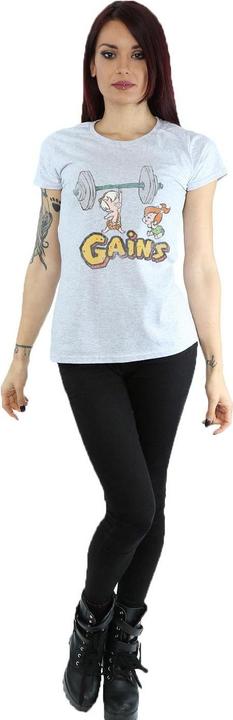 Immagine prodotto The Flintstones Bam Bam Gains Distressed Maglietta Donna (L)