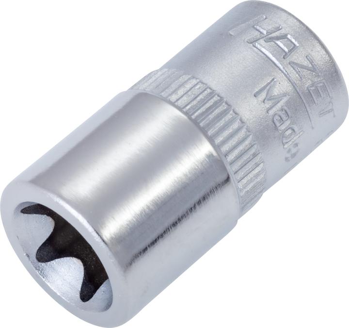 Produktbild HAZET Steckschlüsseleinsatz ∙ TORX 850-E10 ∙ Vierkant6,3 mm (1/4 Zoll) ∙ Aussen TORX Profil ∙ E10