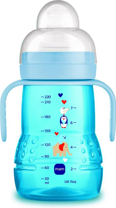 Actual product image MAM Trainer bottle with handle (220 ml)