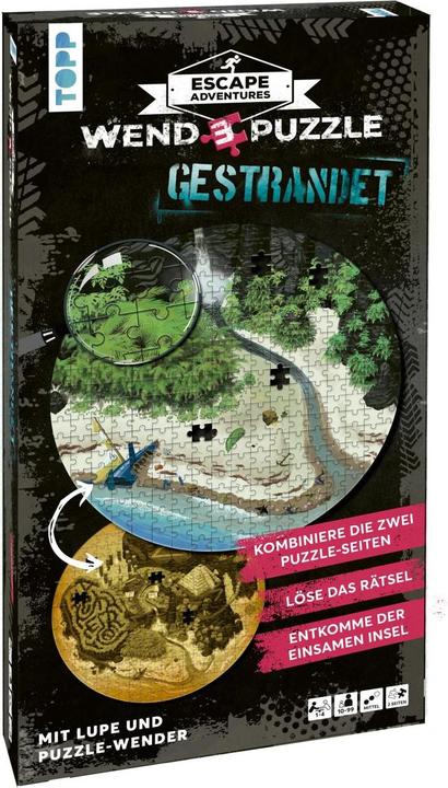 Actual product image Topp Escape Adventure Puzzle-Stranded (280 pieces)