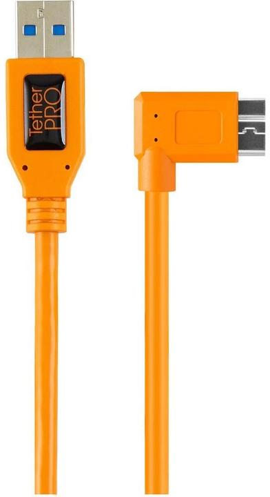 Produktbild Tether Tools Right Angle Adapter USB 3.0 Micro-B 5Pin (0.50 m, USB 3.2 Gen 1)