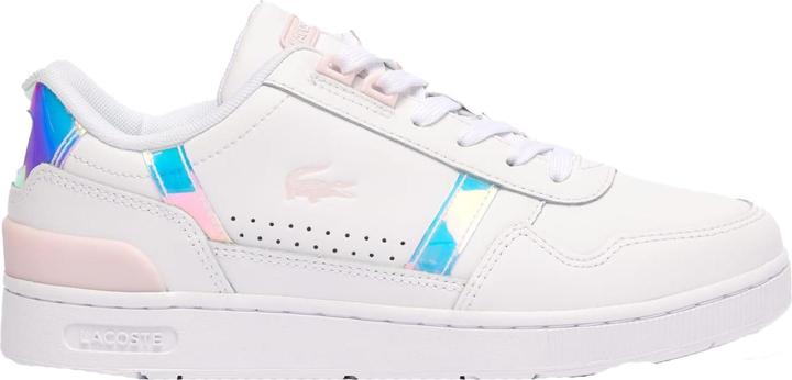 Actual product image Lacoste Womens/Ladies T-Clip Leather Trainers (39)