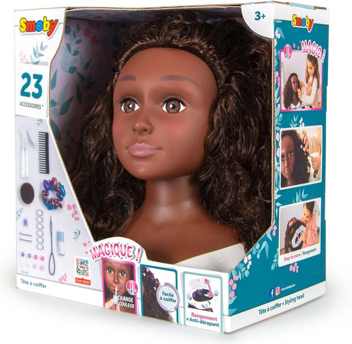 Produktbild Smoby My Beauty Frisierkopf Afro