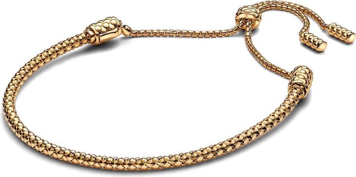 Actual product image Pandora Moments snake bracelet gold (28 cm, Metal, Gold plated)