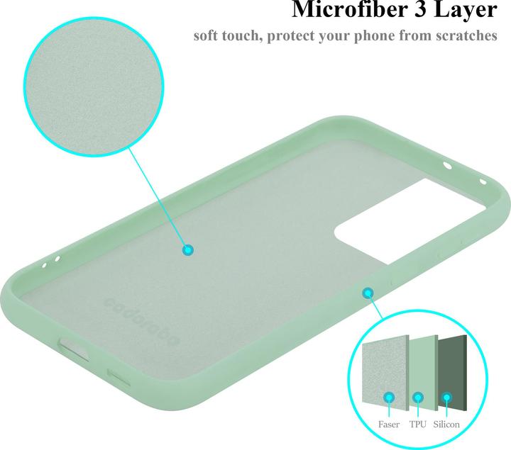 Produktbild Cadorabo TPU Liquid Silicone Case Cover (Samsung Galaxy S21 Ultra)