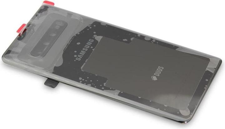 Actual product image Samsung Original Galaxy S10 Plus Ceramic Black back cover (Galaxy S10+)