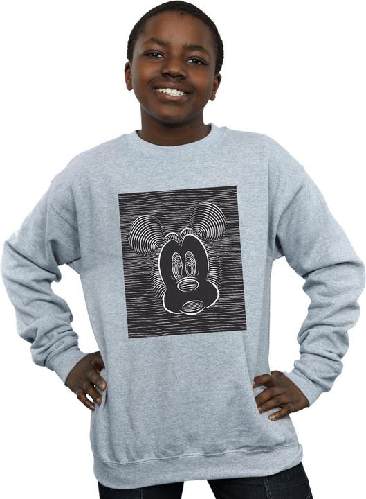 Actual product image Disney Boys Mickey Mouse Magic Eye Sweatshirt (116)