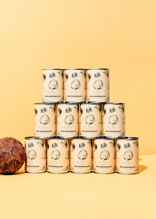 Produktbild KoRo Bio Kokosmilch fettreduziert (12 x 40 cl)