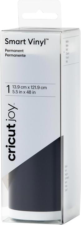 Cricut Smart Vinyl Permanent Joy 14x122cm 1 sheet Mat Black (P)