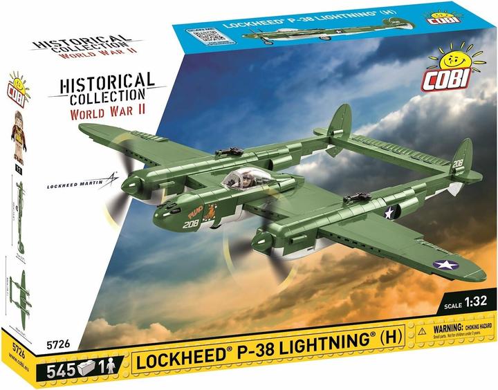 Cobi Lockheed P H Lightning pcs