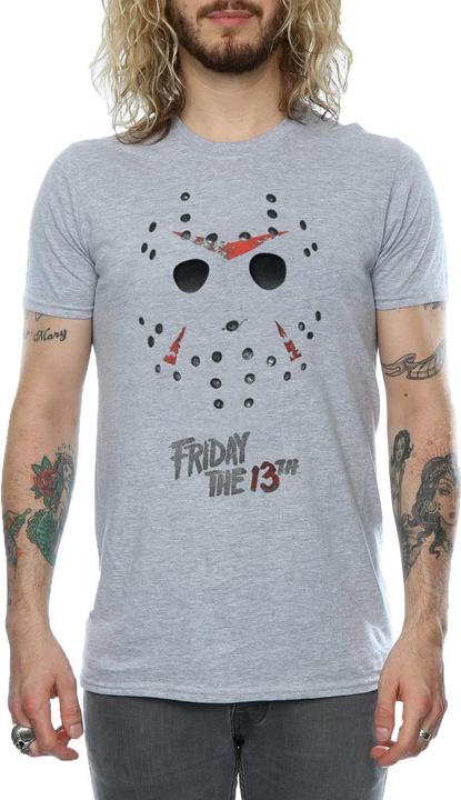 Immagine prodotto Absolute Cult Jason Hockey Mask Maglietta Uomo (S)