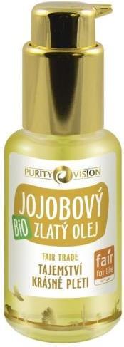 Purity Vision - Organic Golden Jojoba Oil - Fair Trade - Volume: 45 ml (Body oil, 45 ml)