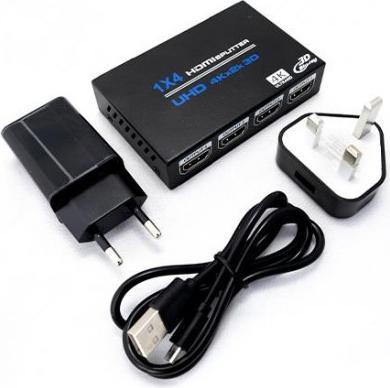Image du produit ADI 4K UHD HDMI splitter 1 entrée HDMI - 4 sorties HDMI