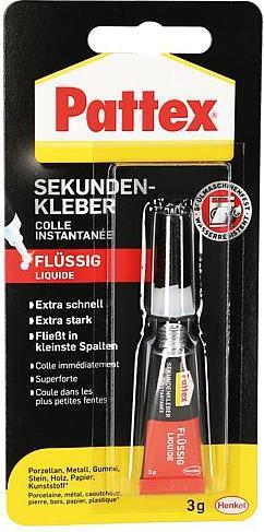 Image du produit Pattex Superglue liquide (3 g)