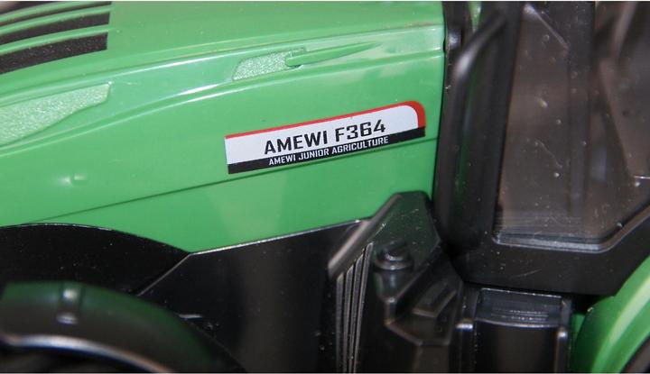 Actual product image Amewi Tractor with fertiliser spreader, green 1:24, RTR (RTR Ready-to-Run)