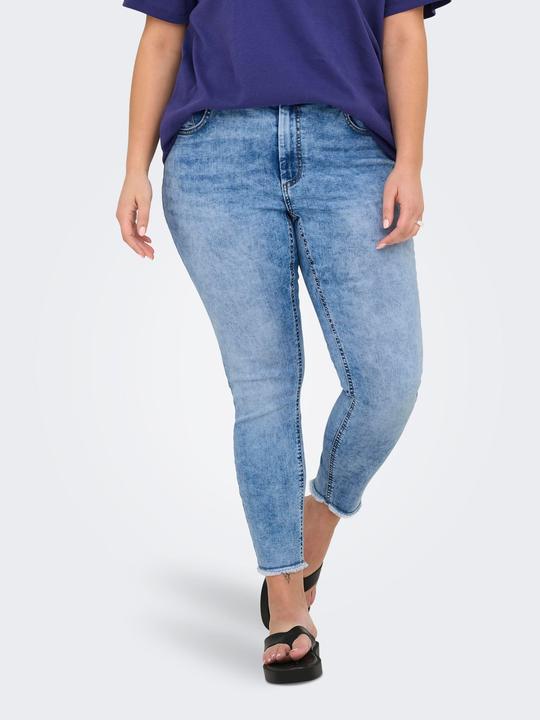 Image du produit Only Weiter Beinschnitt Offener Saum Jeans Skinny Jeans (46)