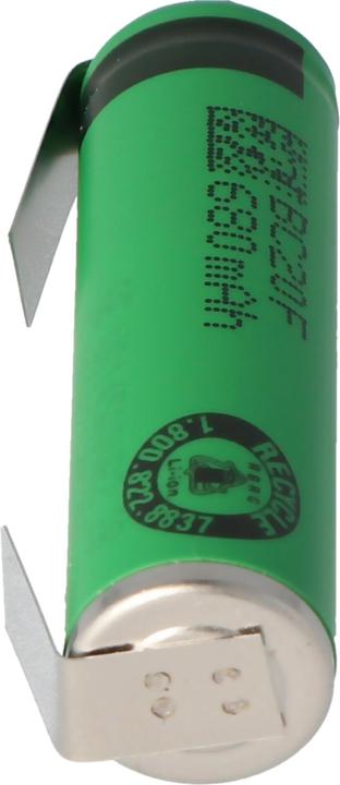 Actual product image Sony Battery US14500V with solder tag U (1 pcs., 14500, 680 mAh)