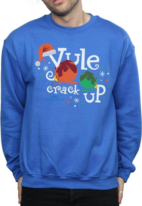 Immagine prodotto National Lampoon´s Vacation National Lampoon's Christmas Vacation Yule Crack Up Felpa Uomo (XXL)