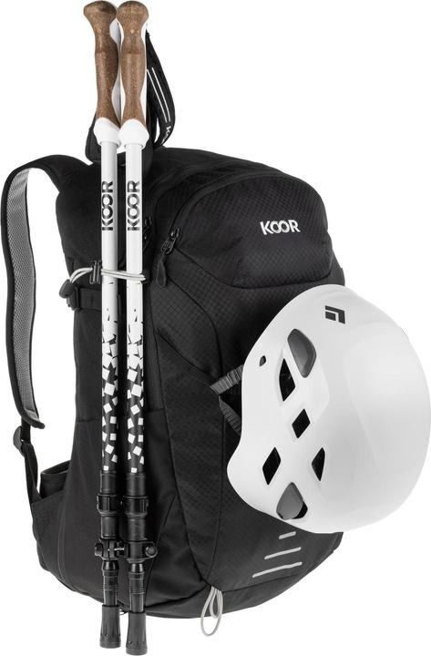 Immagine prodotto Koor Zaino da trekking Pilloon 24 + 4 l, nero (28 l)