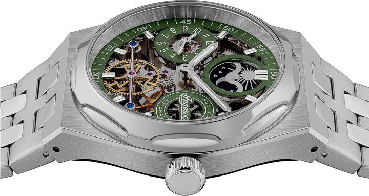 Produktbild Ingersoll 1892 Ingersoll I12905 The Broadway Dual Time Automatik Herrenuhr 43mm 5ATM (Analoguhr, 43 mm)