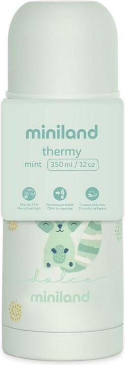 Immagine prodotto Miniland Borraccia isolata in acciaio inox Silky Thermos