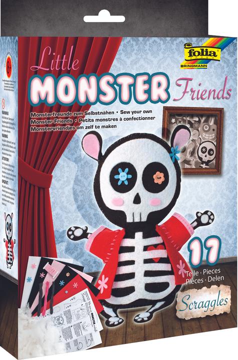 Produktbild Folia Little Monster Friends SCRAGGLES