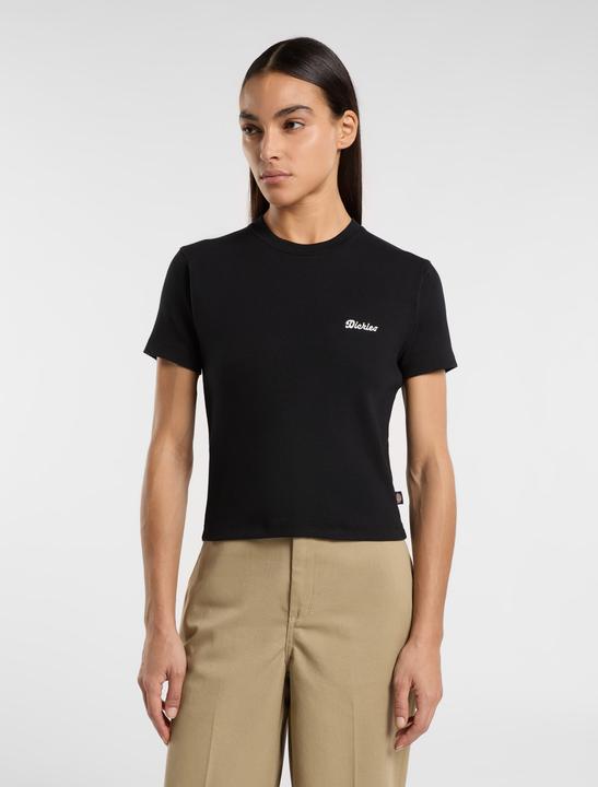 Actual product image Dickies Lewistown Embro Ss Tee W Black (S)