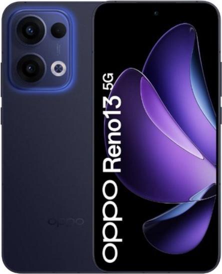 Image du produit OPPO Reno 13 (256 Go, Luminous Blue, 6.59", Double SIM, 8 Mpx, 5G)
