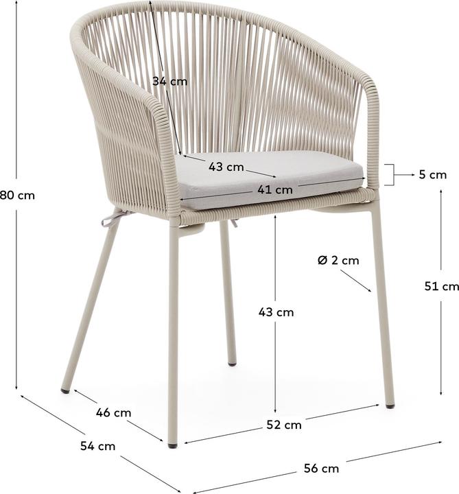 Actual product image Kave Home Yanet