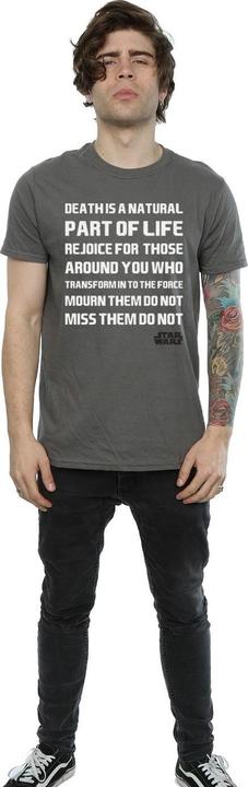 Actual product image Star Wars Mens Mourn Them Do Not T-Shirt (L)