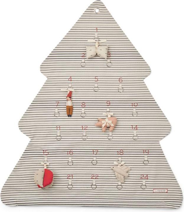 Image du produit Liewood Calendrier de l'Avent Christmas Gift Calendar Natalie Stripes Sandy / Classic navy
