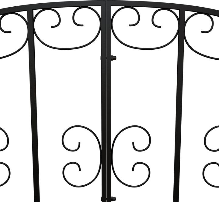 Actual product image Outsunny Garden bridge with ornamental railing