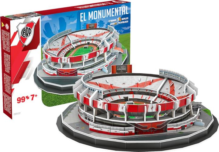River Plate El Monumental Stadion 3D Puzzle (143 Teile)