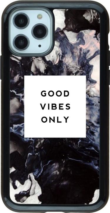 Image du produit PhoneLook Coque Hybrid Armor noir Marble Good Vibes Only (Apple iPhone 11 Pro)