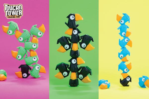 Actual product image Fun trading Toucan Tower® Stacking Fun