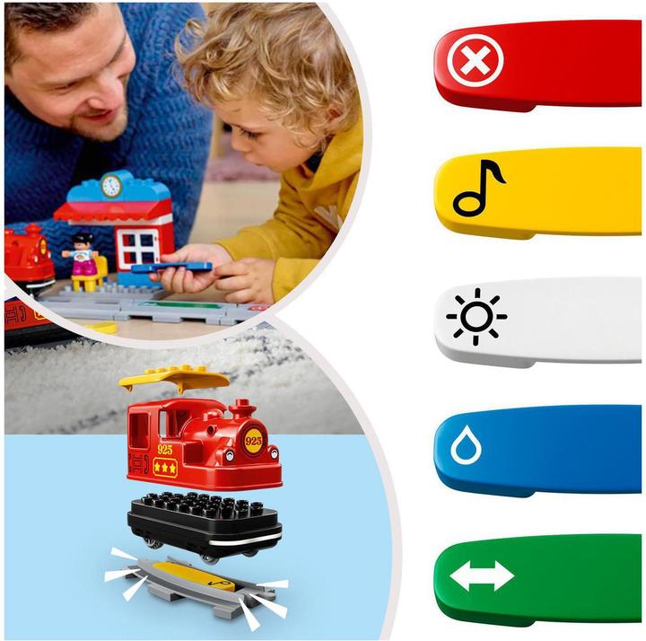 Actual product image LEGO DUPLO Steam Railway (10874)