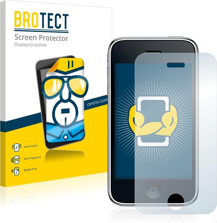 Image du produit BROTECT Protection Clair (2 pièce(s), Apple iPhone 3GS)