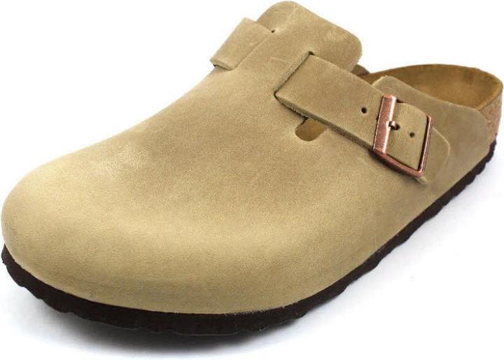 Actual product image Birkenstock Boston Oiled Nubuck Leather Normal (46)