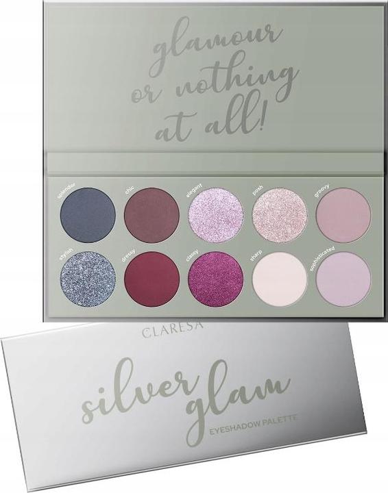 Produktbild Claresa Silver Glam Lidschattenpalette 12 Gramm