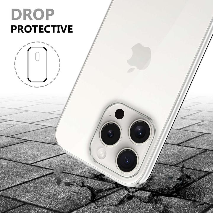 Produktbild Cadorabo TPU 360 Grad Hülle für Apple iPhone 15 PRO MAX (Apple iPhone 15 Pro Max)