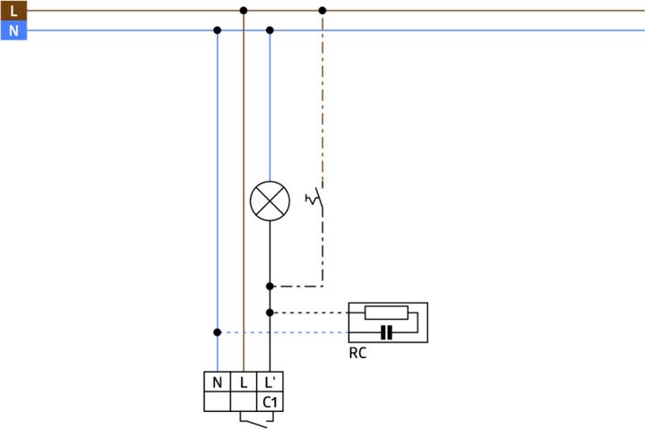 Actual product image BEG Luxomat recessed presence detector 92184 PD3-1 C-DE Micro 360' white (6 m)