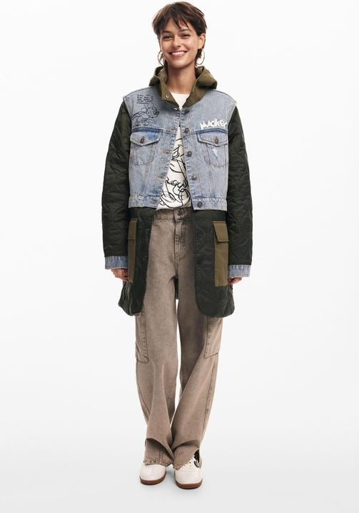 Actual product image Desigual waterproof jacket budapest ickey (M)