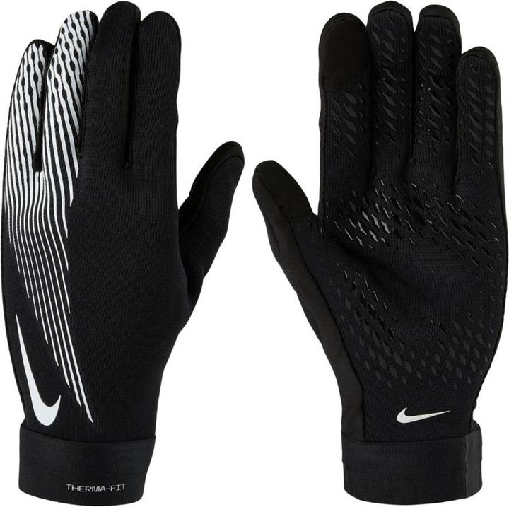 Nike Rękawiczki Academy Therma-FIT czarno-białe HF0546 011 S (11)