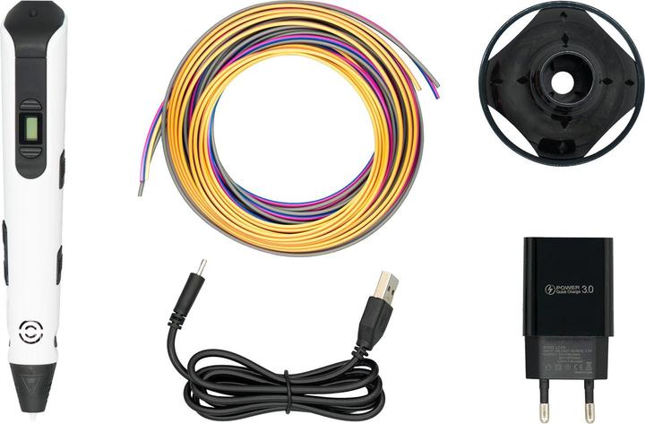 Immagine prodotto Monox Penna 3D, filamenti inclusi - USB-C, bianca