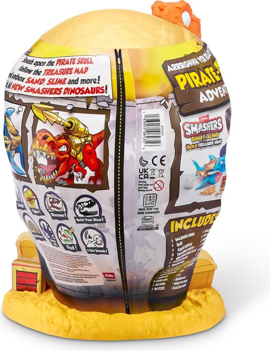 Actual product image Zuru Dino Island Gold Treasure Hunt