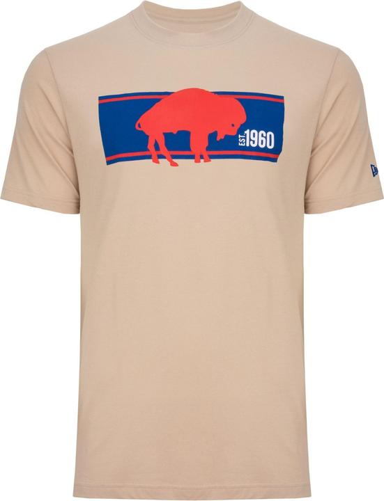 Produktbild New Era Shirt - NFL SIDELINE Buffalo Bills stone - XXL (XXL)