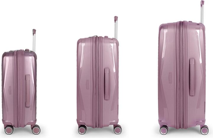 Produktbild Gabol Queens 4 Rollen Kofferset 3-teilig mit Dehnfalte (223 l, XL (ab 115l))