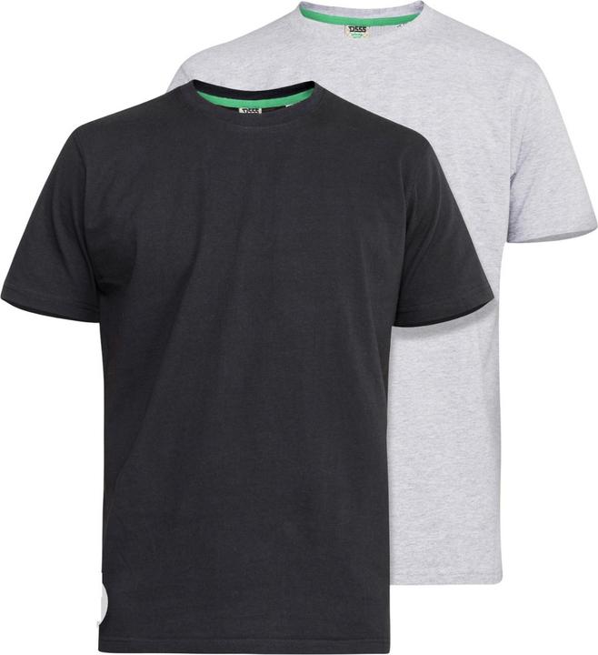 Image du produit DUKE T-shirt Fenton D555 Kingsize col rond 2pcs (7XL)