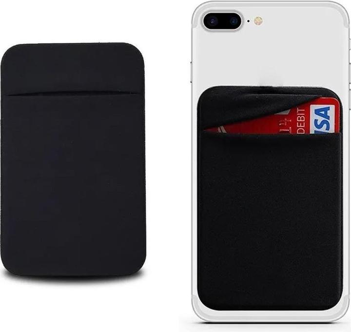 Actual product image Out of the blue Mobile Credit Card Holder Self Adhesive Black (Apple iPhone 15)