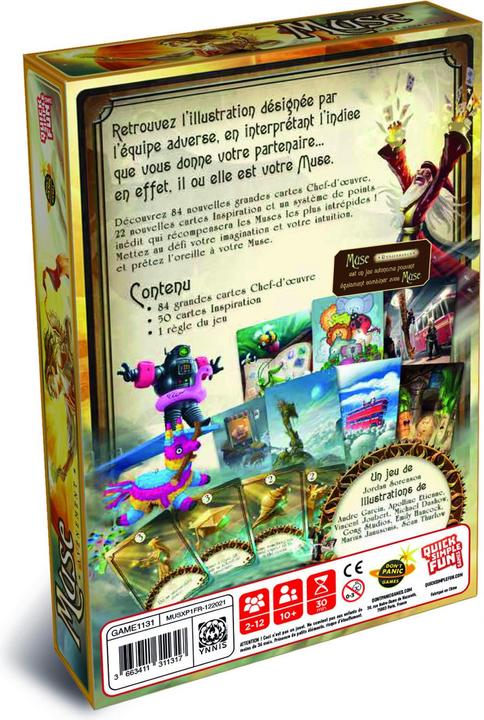 Actual product image Don't Panic Games Muse - Avènement - French (French)